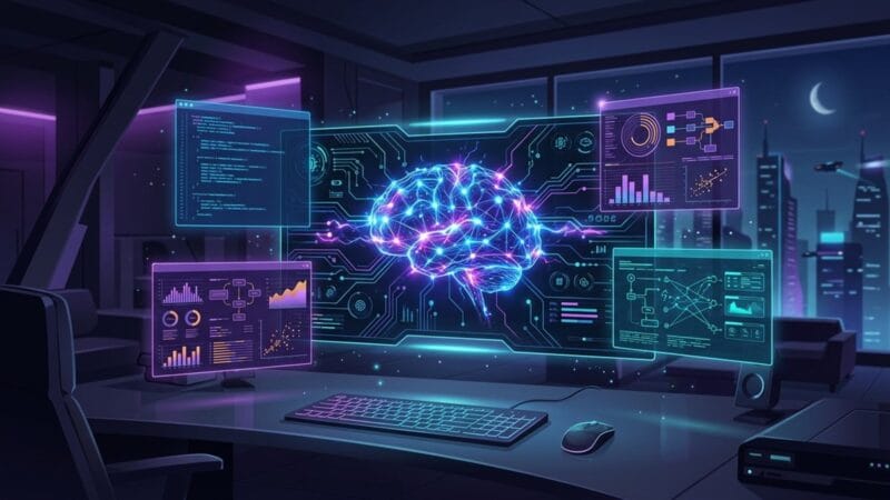 Claude Opus 4.6 AI 워크스페이스 분위기