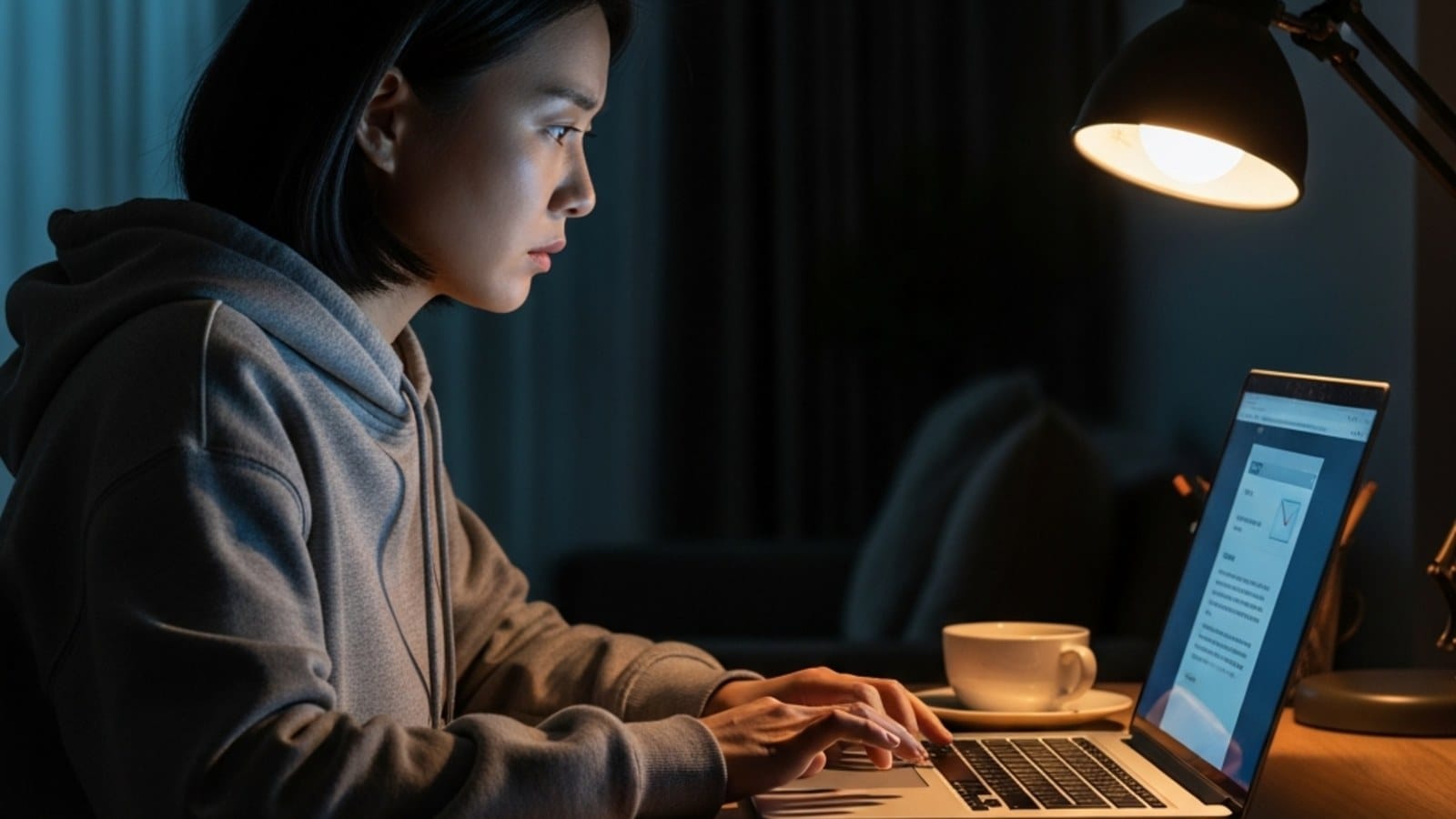 인지 왜곡이 작동하던 밤 — 메일 창 앞에서 한 글자가 한 해의 실패로 번지는 순간