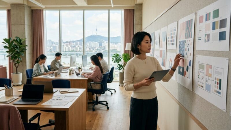 서울 한국 디자인 스튜디오 — 글로벌 시장과 마주한 한국 디자이너의 작업 환경