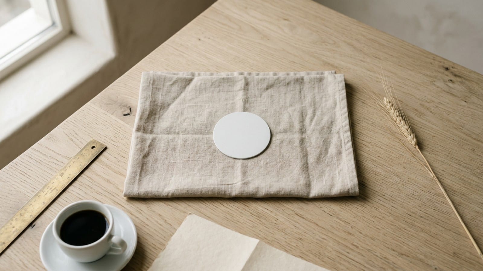 리브랜딩 직전의 미니멀 브랜드 엠블럼