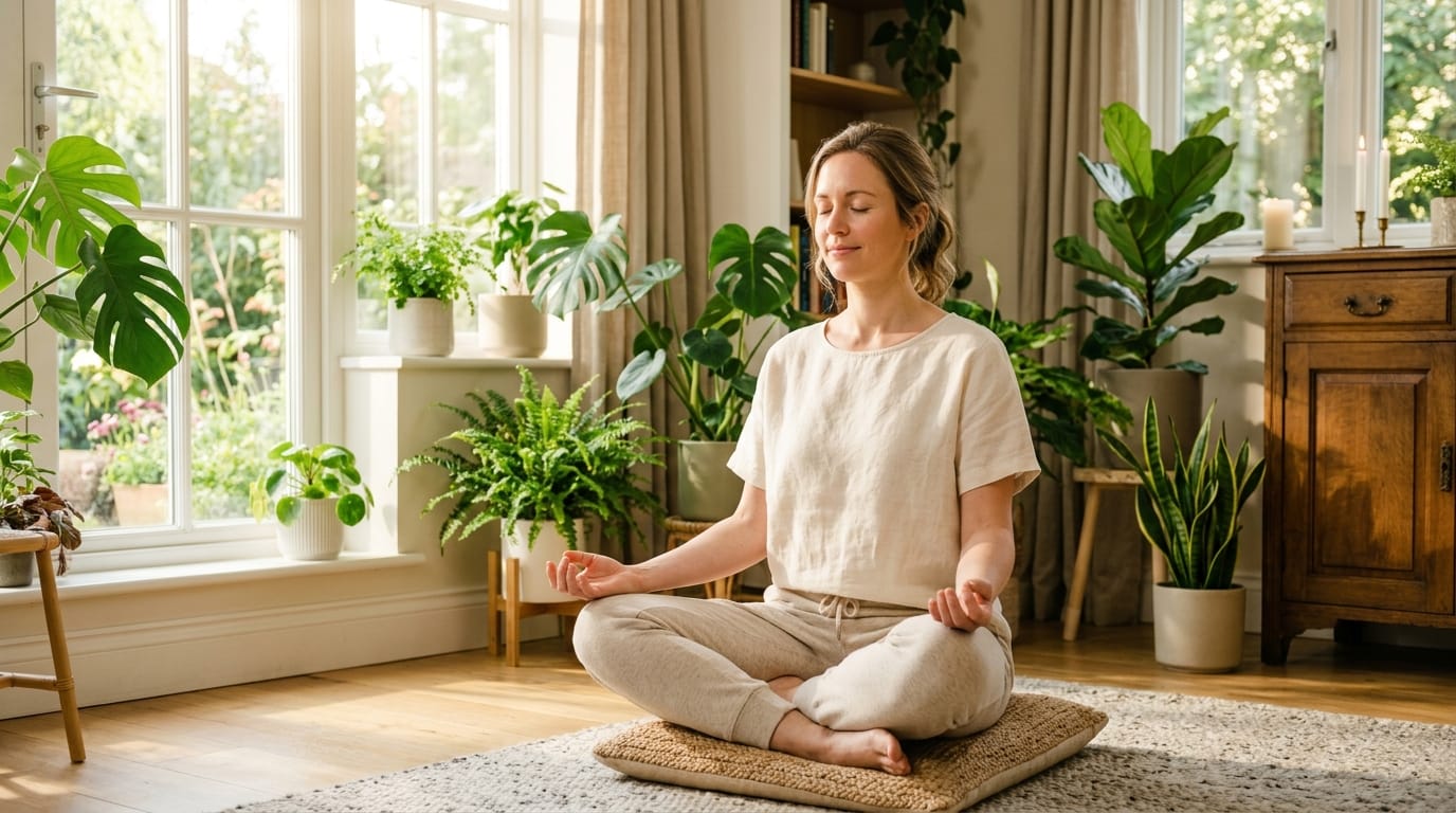 번아웃 극복 가이드 2026 명상하는 모습