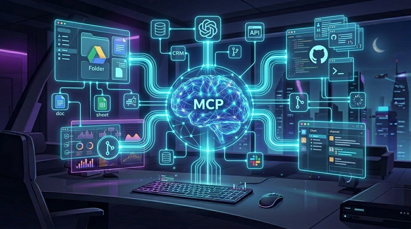 Claude Agent SDK MCP 프로토콜 네트워크 다이어그램