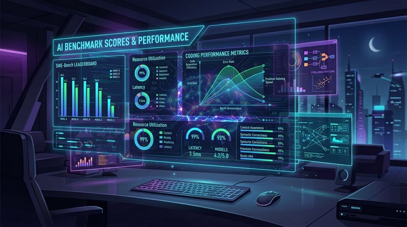 Claude Opus 4.6 AI 벤치마크 성능 대시보드