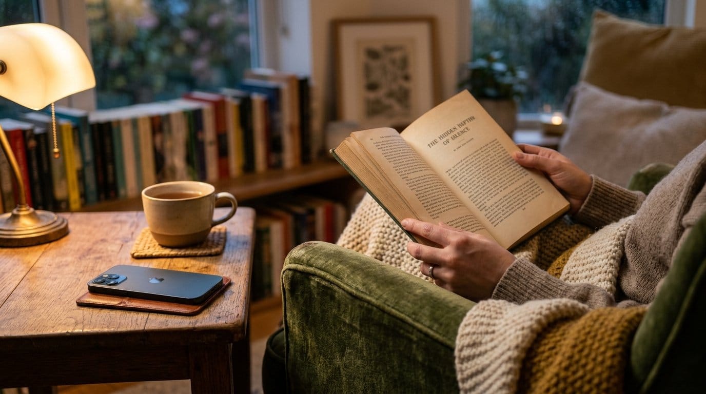 디지털 디톡스 실천법 2026 독서하는 모습