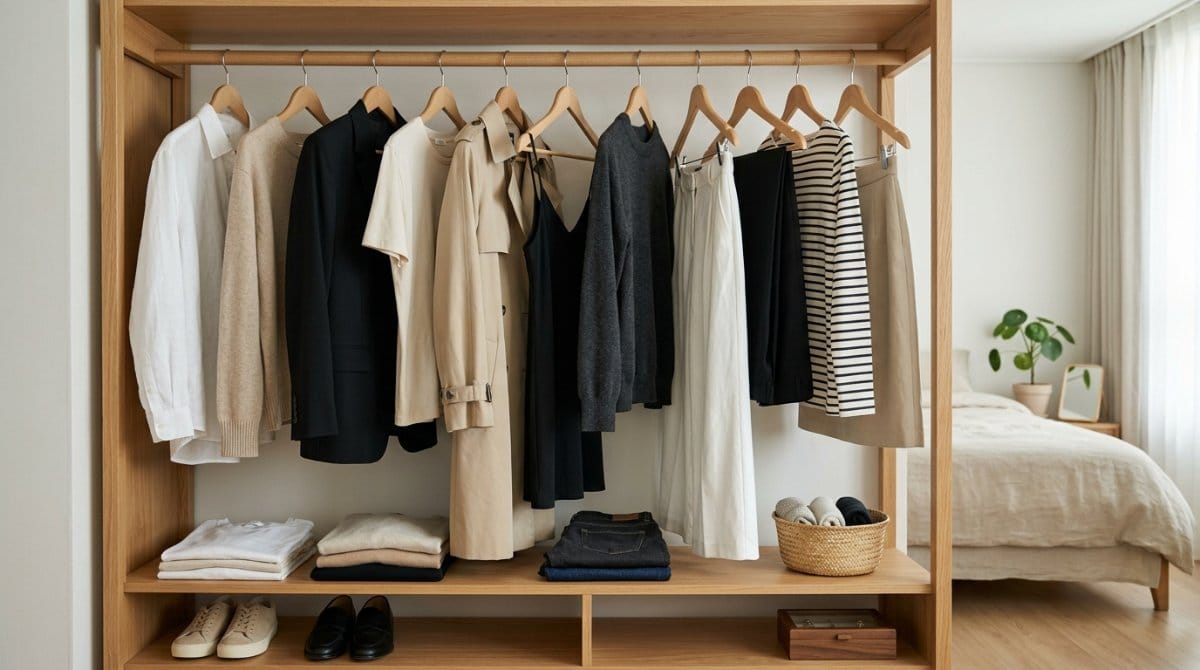 미니멀 라이프 깨끗하게 정리된 거실