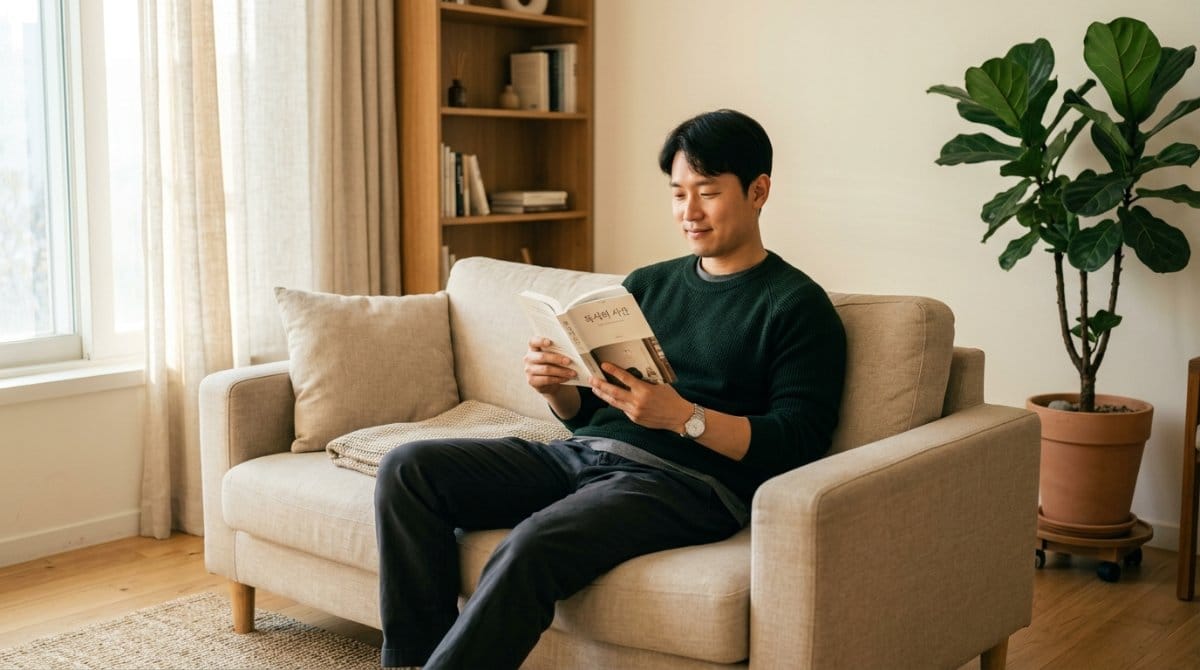 미니멀 라이프 깔끔한 주방