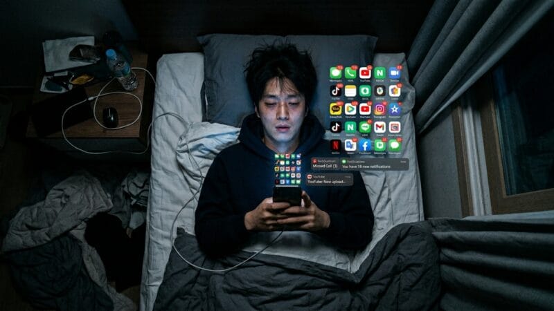 디지털 피로 앱 알림 스마트폰