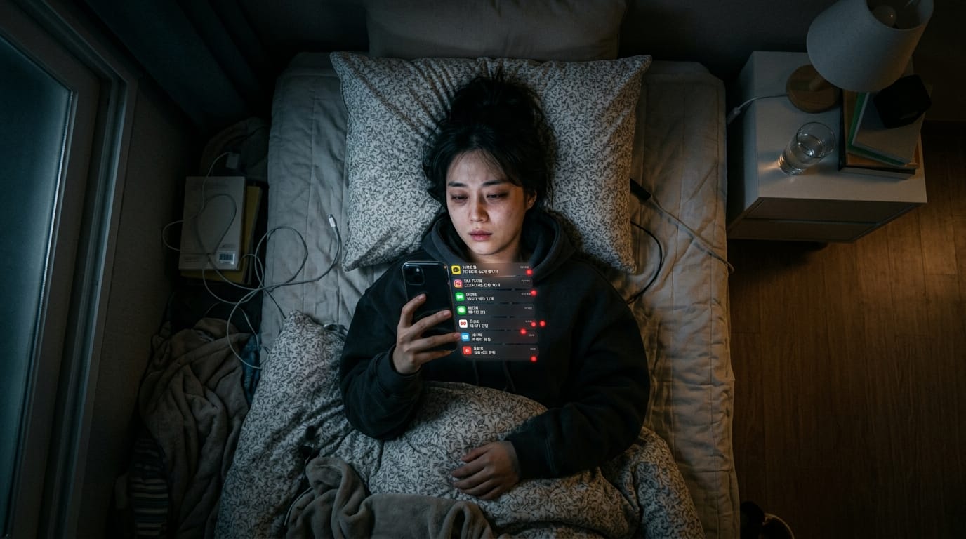디지털 피로 스마트폰 의존