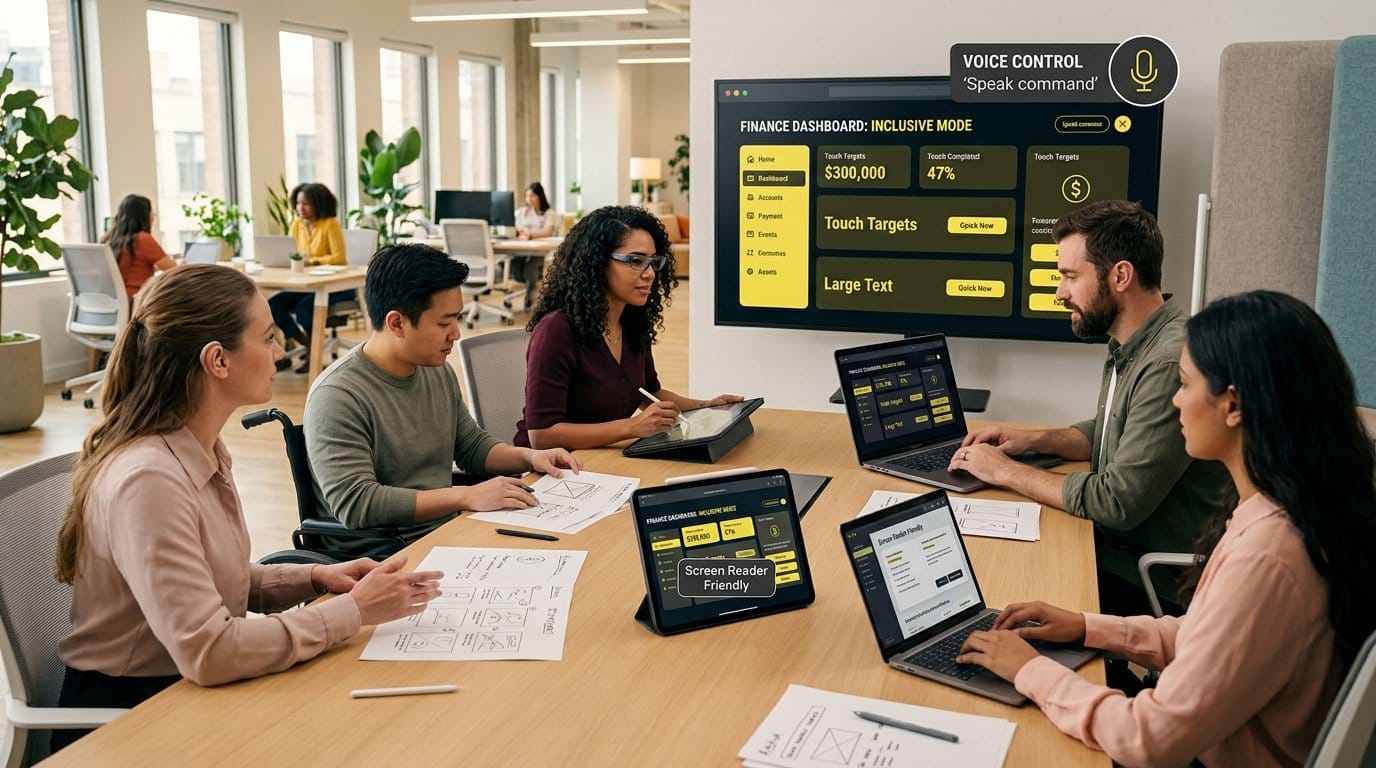 UI UX 디자인 트렌드 2026 접근성 인클루시브 디자인