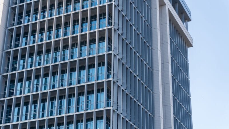 금융 비즈니스 오피스 건물