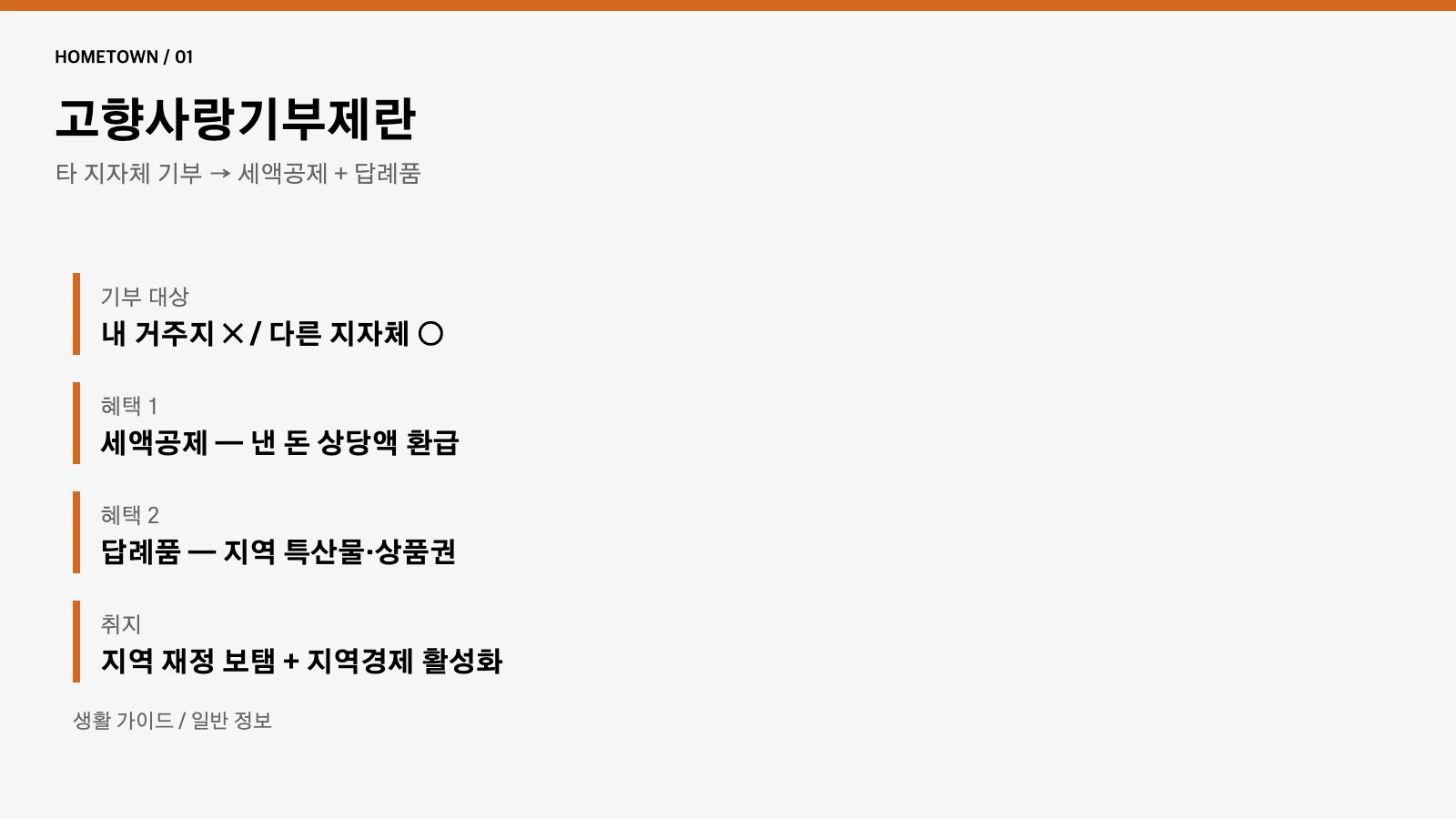 고향사랑기부제란