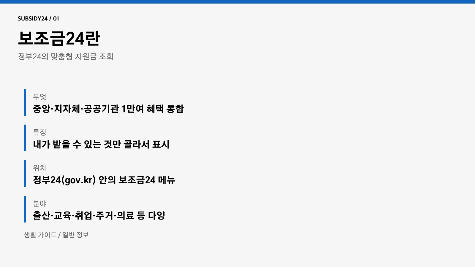 보조금24란