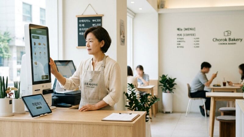 소상공인 디지털 전환 스마트상점 키오스크를 도입한 매장