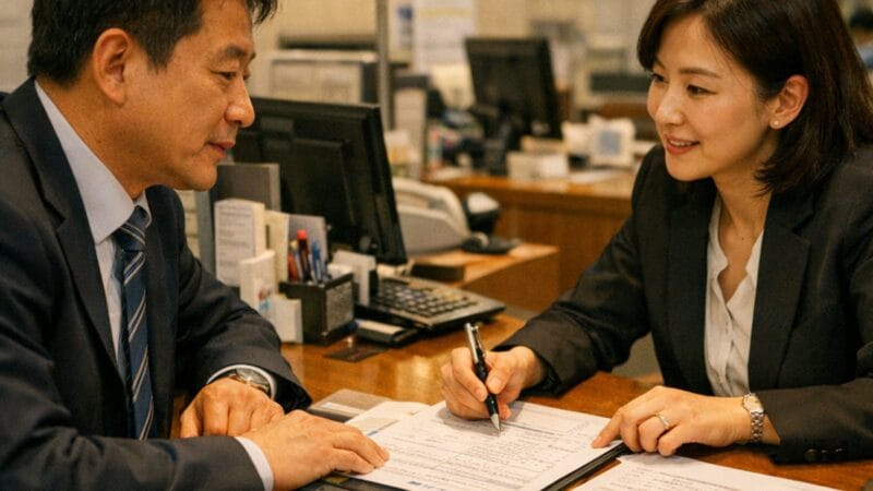 신용보증기금 보증 상담받는 소상공인